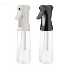 Continuous Fine Mist Spray Bottle 300ml LeakProof Refillable for Hair Styling Plants Cleaning 2pcs