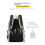 Kulomi backpack Student backpack black and white lying cat -1 4