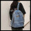 Vintage Grunge Retro Backpack for Travel One Size 2
