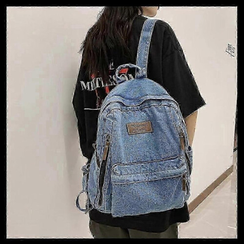 Vintage Grunge Retro Backpack for Travel One Size 1