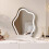 Vanity Mirror with Lights, 3 Lighting Modes and Touch Control, Marble Base, White 30x41cm 1