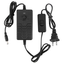 Strømforsyningsadapter med overstrømsbeskyttelse Universal DC24V til 36V justerbar udgang Kompatibel med LED-belysning, ventilator,
