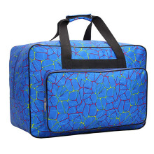Sewing Machine Storage Bag Blue, Large Capacity Carry Case, Portable Sewing Machine Tote For Home Use