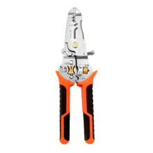 Heavy Duty Multipurpose Wire Cutter Stripper Tool, 10 Functions, Ergonomic Handle For Secure Grip, Nonslip Wire Crimper