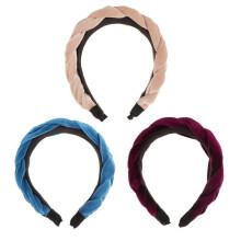 Lint Haedband Thick Hairband for Women 6Pcs Wide Braided Hair Accessories