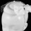 4Pcs Fascinator Hat White Woolen for Decoration Wedding Headwear 4
