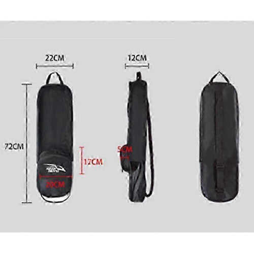 Portable Diving Bag with Pocket Adjustable Waterproof Two-way Zipper Storage Bag Backpack 2