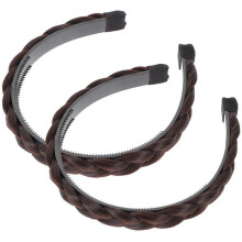 Braided Hair Band Headwear for Hair Decoration 6Pcs