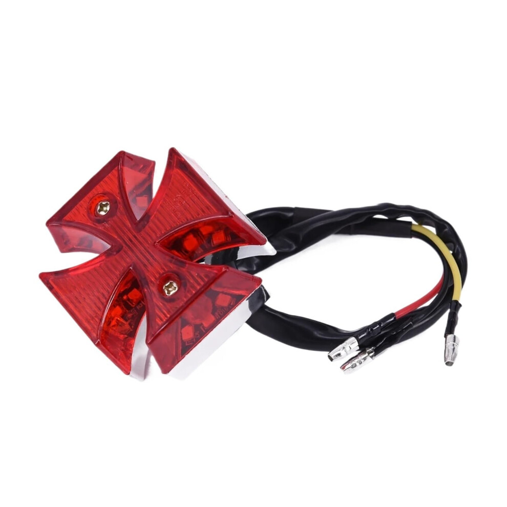 Motorcycle Led Tail With Integrated Brake Turn Signals For Enhanced Night Visibility Light 9119770760685