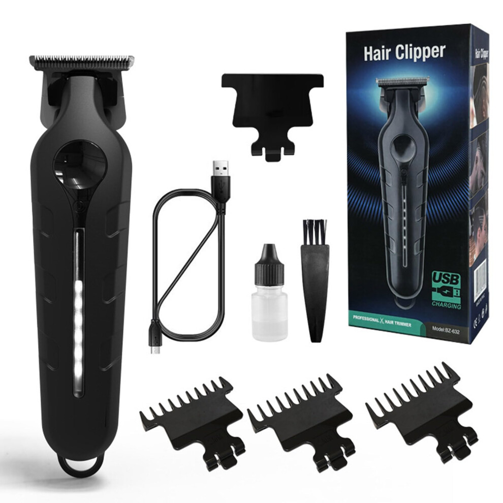 Professional Zero Gap Beard Trimmer for Men USBC Rechargeable Precision Barber Detailing