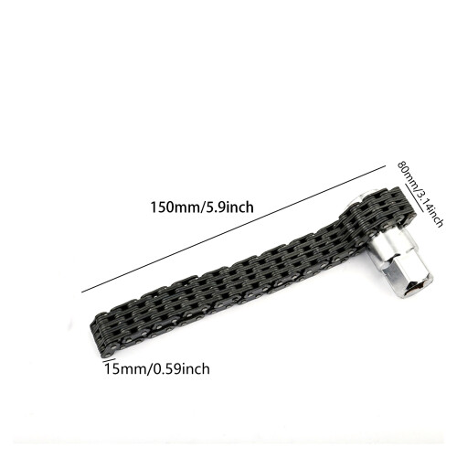 Professional Engine Oil Filter Wrench-Chain wrench section 1