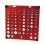 Wall Mountable Thread Checker Gauge for Bolt Identification with 6