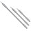 3Piece Flexible Drill Bit Holder Set 1/4" Hex Shaft for Confined 1