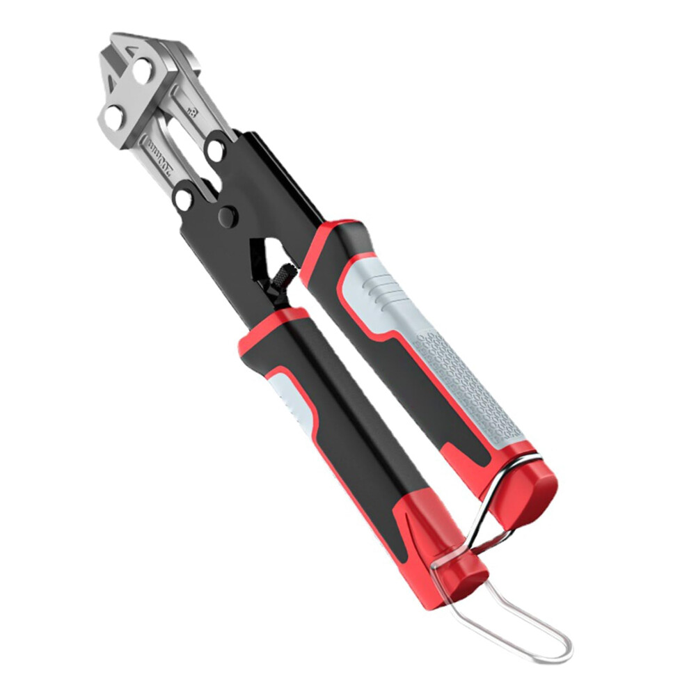 Scissors 8Inch Small, Ergonomic Handle, Heavyduty Steel Shears For Bolts, Rods, And Wire 9001264003227