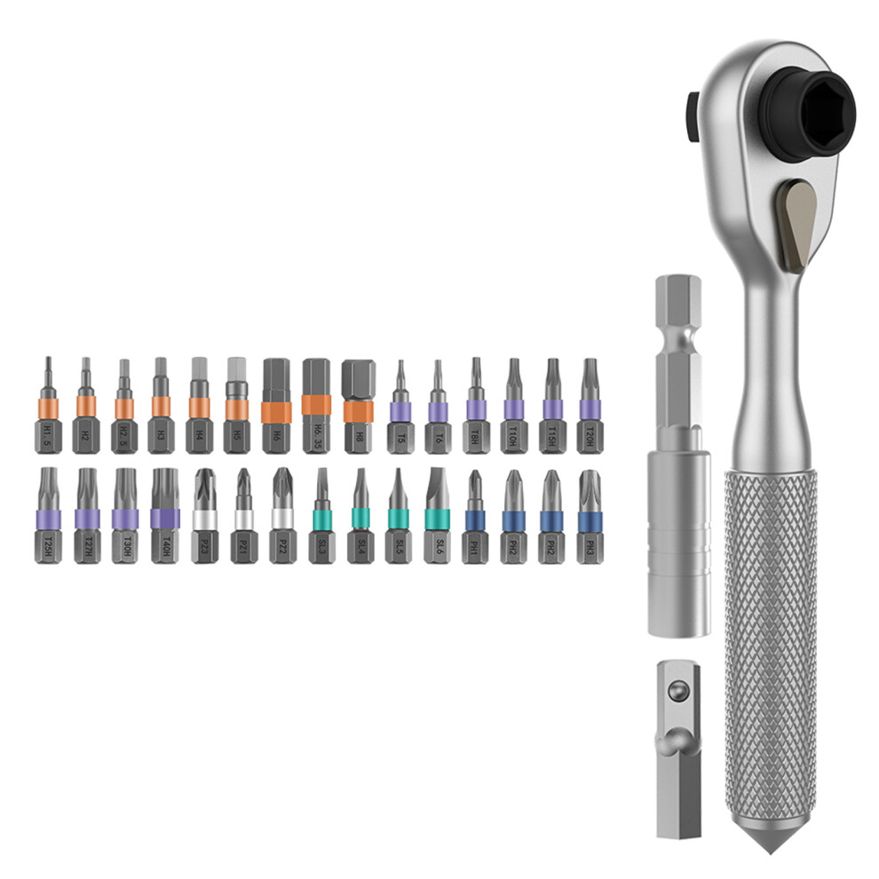 42 In 1 Socket Ratchet Wrench Set With Bit Socket Set For Auto 7704000505659