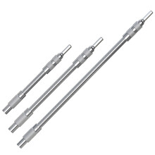 Pack van 3 flexibele boorverlengingen as 1/4" zeskantige schacht