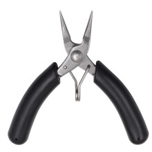 Jewellery Pliers Round Nose Pliers 80 Mm Black Handle for Jewellery Making and