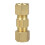 Raccords de tube de compression en laiton 1/4 pouces pour 7