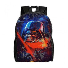 Star Wars Backpack Teenager School Bag Canvas Notebook Backpack Bag Unisex-hjka2126