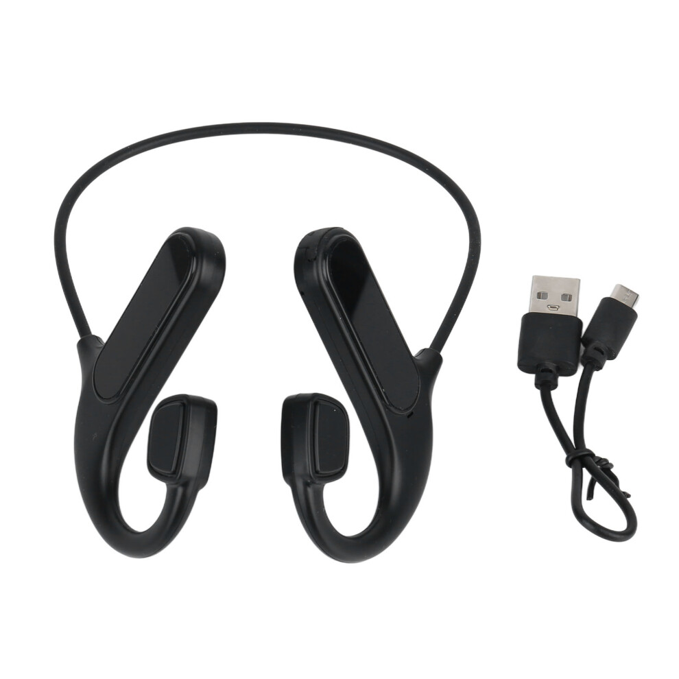 Open Ear Bone Conduction Headphones Wireless Bluetooth 5.3 Sweatproof Long Battery Life Waterproof Noise Reduction Microphone Comfortable Fit For Gym 9416038576485