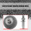 Efficient Rubber Removing Tool with Flared Contours Design for 7