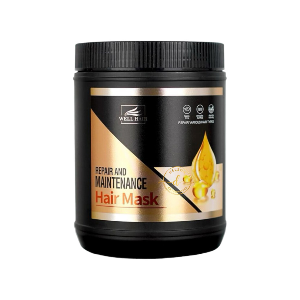 Professional Hair  Mask 1000ml Deep  Formula for Damaged Hair with SalonQuality Results