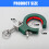 Two Pack Cable Guide Rollers Pulley Preventing Accidental Damage 3