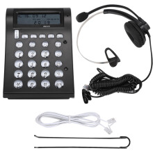 Telefoni fissi super resistenti, cuffie con cancellazione del rumore per chiamate ininterrotte anche in ambienti affollati.