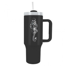 Harry Potter Dark Arts 1.1L Tumbler One Size Black/White Black/White One Size.