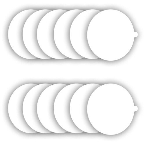 Fleas Trap Refill Discs 12 Pack 7.1Inch Replacement Glue Boards Compatible With Most Dome Flea Traps Easy Install