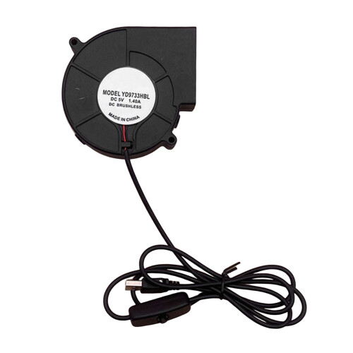 Ventilateur soufflant 9733 pour la réduction-Avec interrupteur