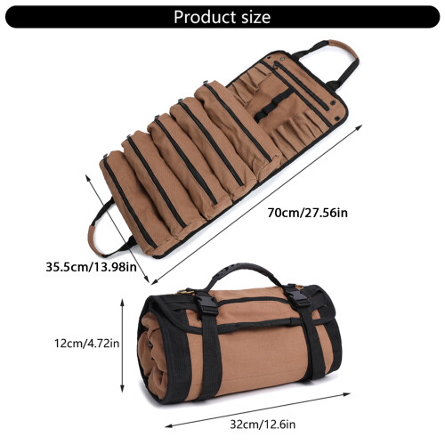 Petit sac à outils de qualité avec coutures renforcées, sac à 1