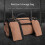 Petit sac à outils de qualité avec coutures renforcées, sac à 7