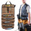 Petit sac à outils de qualité avec coutures renforcées, sac à 3