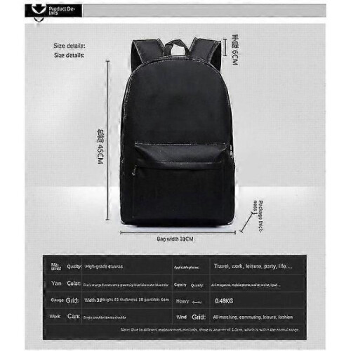 Roblox Game Peripheral Backpack Suitcase for Men and Women Computer Bag Student Bag Style 6 1
