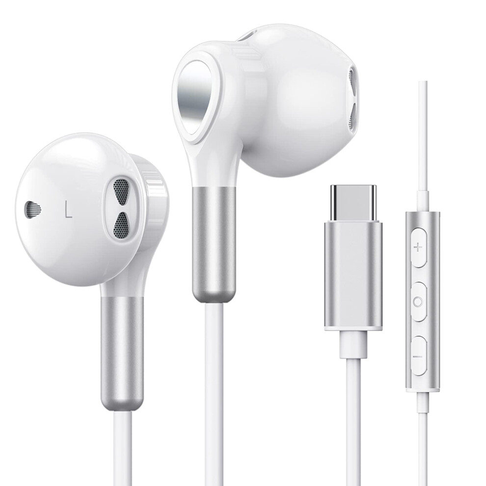 Built-In Microphone Wired Earbuds, Volume Control In-Ear Headphones With Clear Audio And Noise Reduction, Hifi Stereo Sound With Powerful Bass, Lightw 9416038584237