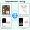 Charging Case for Airpods 4th Generation, Wireless Charging Type C Charging Case with Bluetooth Pairing Sync Button, Replacement Case for Airpods 4 Ge 4