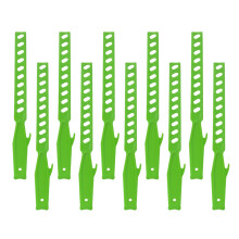 Set of 10 Plastic Stir Sticks Mixing Rods for Paint-10 holes