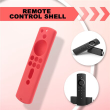 Für  Fire TV Stick 4K TV Stick Silikon HüLle Schutz HüLle Haut 5,9 Zoll Fern Bedienung Schale HüLlen C