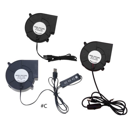 Small 5V USB Blower Fan For Fire Starting & Device-Single line 1
