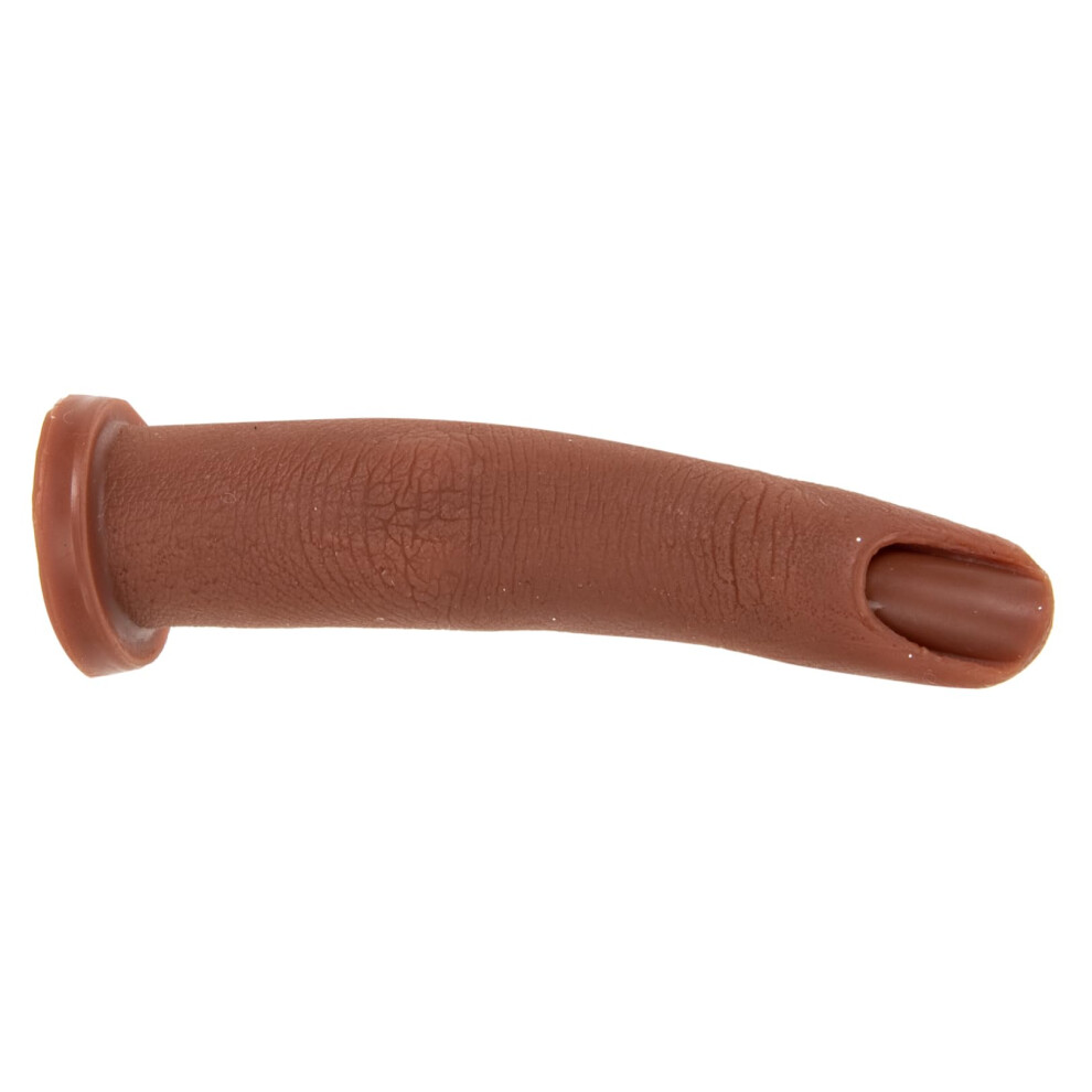 Reusable Silicone Nail Practice Hand with Flexible Fake Finger for Manicure Training Beginners