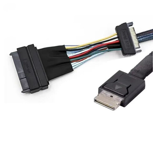 Hard Disk Line OculinK SFF-8611 to U.2 SFF-8639 NVMe U2 SDD Solid State Drive Data Cable 90cm 2