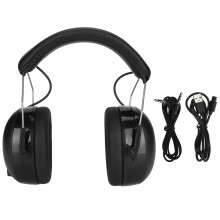 Casque antibruit avec connectivité Bluetooth, batterie rechargeable et autonomie de 40 h pour les activités de plein air, avec fonction mains