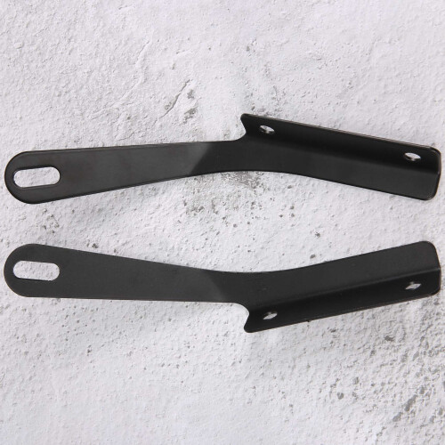 5-7 Inch Motorcycle Headlight Windshield Wind Deflector Windscreen Universal for 2