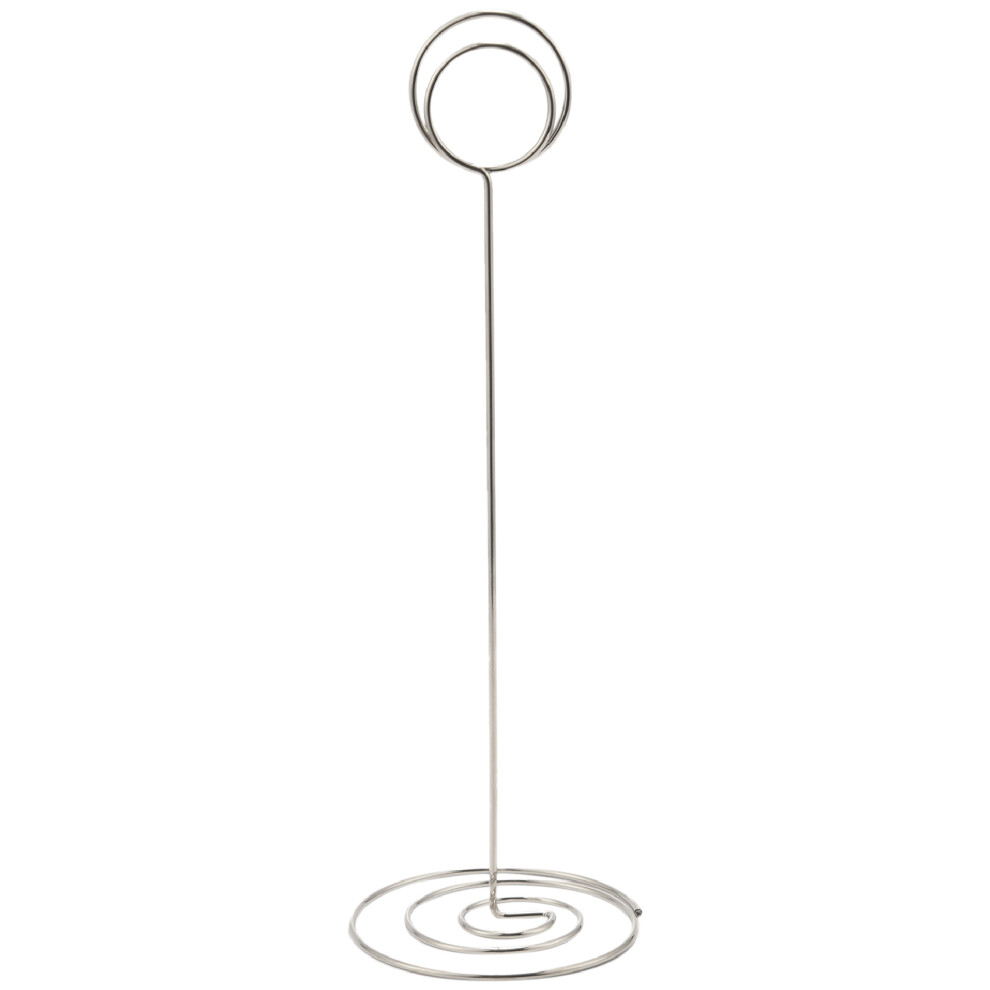 15 Pack 8.75 Inch Tall Table Number Holder, Place Card Holder, Table Picture Holder, Wire Photo Holder Clip,Menu Memo Note Stand For Weddings, 6132772506788