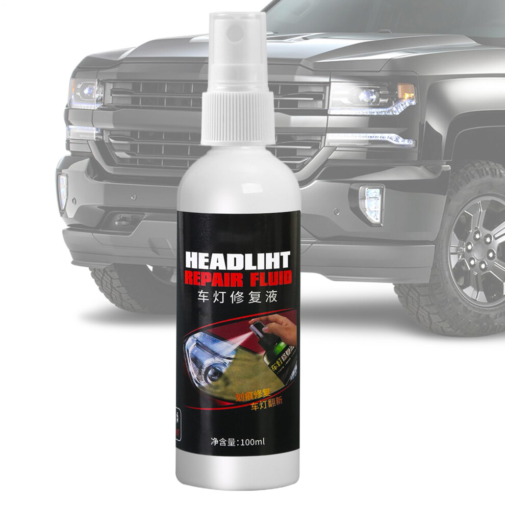 Headlight Restoration Spray With Uv Protection, Car Lens Scratch Remover And Yellowing 9426802844504