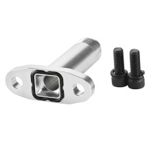 10AN Turbo Drain Fitting Extended Turbo Oil Drain Adapter Utloppskoppling för T3/T4 Turboladdare Fläns