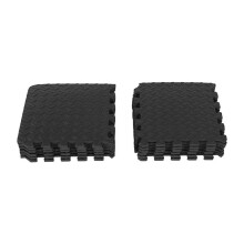12Pcs Mats and Home Gym Floor Foam Floor Mats Exercise Mat Floor Matt for Floors Foam Flooring Tiles Black