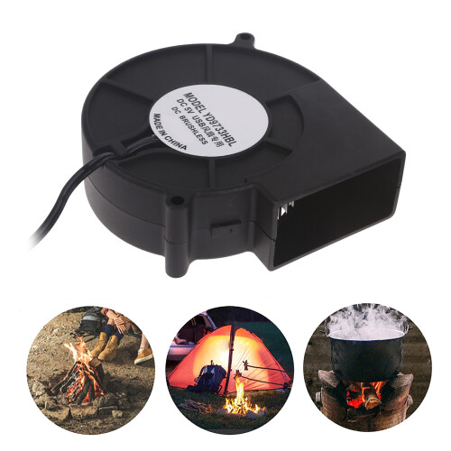 Kleiner 5-V-USB-Gebläse für-Geschwindigkeitskontrollleitung 2