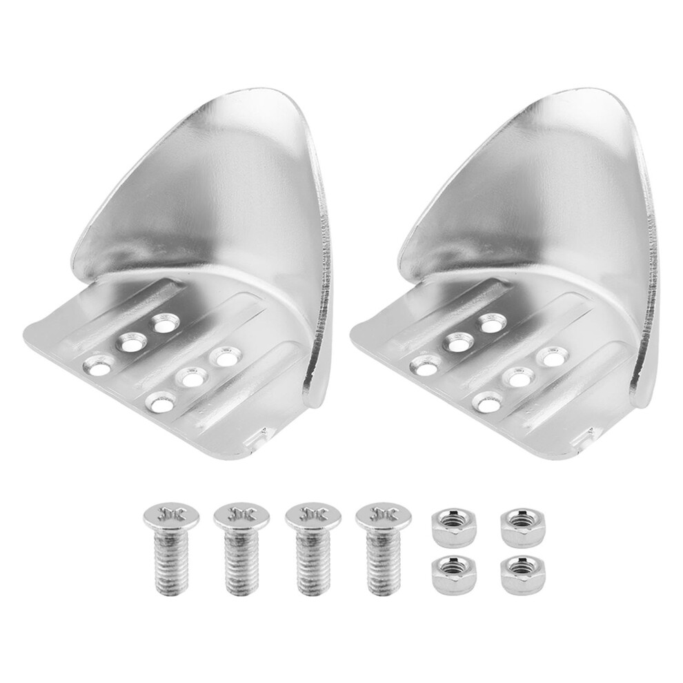 2Pieces Metal Stilt Heel Bracket Replacement Kits With 7704000505437
